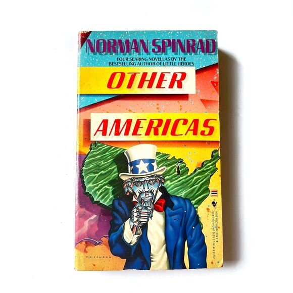 OTHER AMERICAS by Norman Spinrad 1988 Bantam 1st Printing Paperback Rare HTF - Picture 7 of 8
